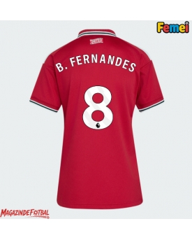 Manchester United Bruno Fernandes #8 Tricou Fotbal Replică 2026-27 Femei Acasa Manchester United Bruno Fernandes #8 Tricou Fotbal Replică 2026-27 Femei Acasa